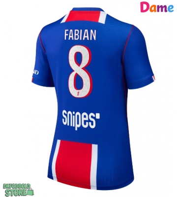 Paris Saint-Germain Fabian Ruiz #8 Replika Hjemmebanetrøje Dame 2026-27 Kortærmet